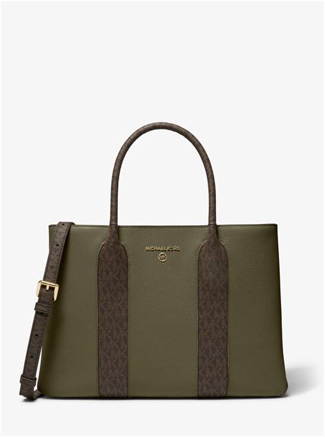 michael michael kors austin large pebbled leather satchel|Amazon.com: Michael Kors By Pebbled Leather.